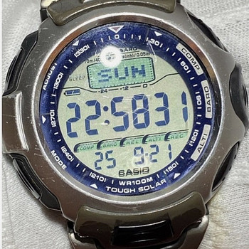 Часы Casio Pro Trek prg 50 Titanium Solar