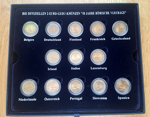 2 евро 2007 Римский договор UNC (1 фото из 5)