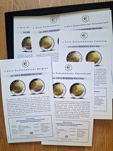 2 евро 2007 Римский договор UNC (4 фото из 5)