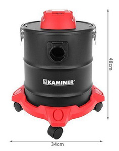 Kaminer Karstumizturīgs pelnu putekļsūcējs 20L 1600W P26241 (6 foto no 10)