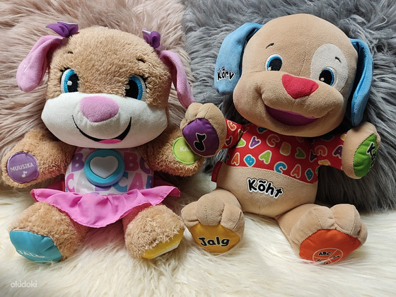 Fisher Price поющий щенок
