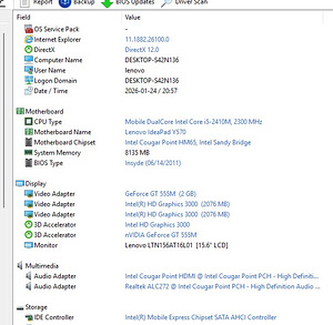 Ноутбук Lenovo ideapad Y570 (9 фото из 10)