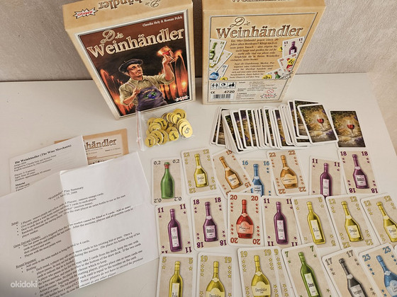 Cellar des Triplettes / Die Weinhändler kaardimäng