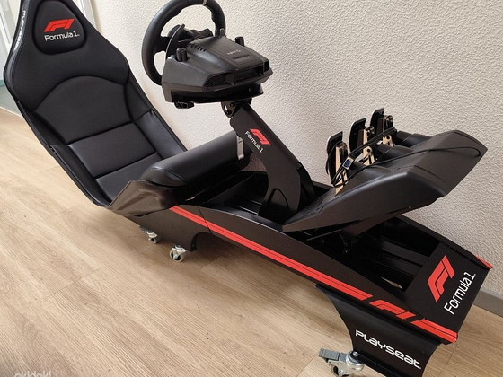 F1 Playseat rallitool ja Logitech rool