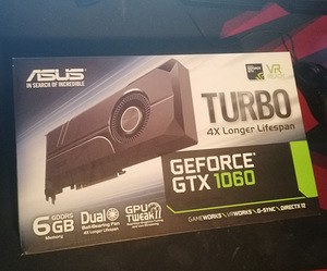 ASUS TURBO GTX 1060 6GB (5 фото из 8)