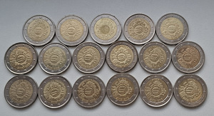 2 евро 2012 TYE UNC (2 фото из 2)