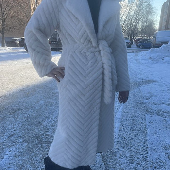 Valge öko kasukas