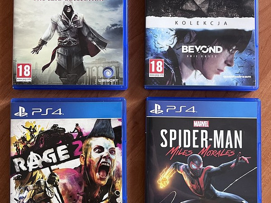Spider-Man, Heavy Rain/Beyond, Assassin's Creed, Rage 2 для