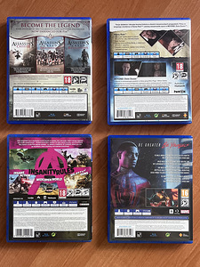 Spider man,heavy rain/beyond,assassins creed, rage 2 for ps4 (2 foto / 4)