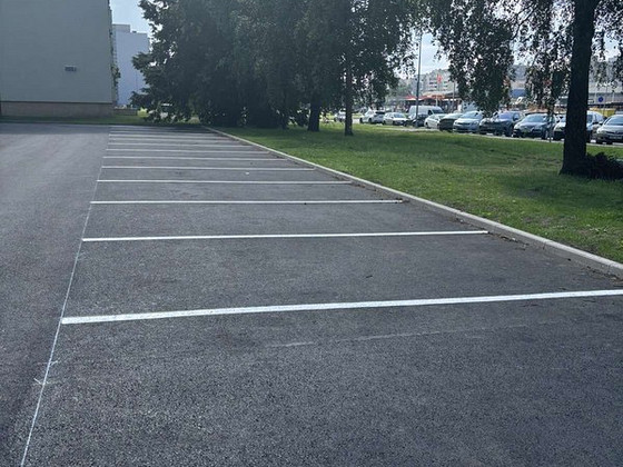 Разметка парковки / маркировочные работы – бронирую на ВЕСНУ