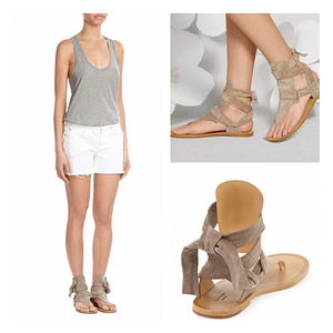 Rag & Bone Luxury Suede Сандалии (2 фото из 4)
