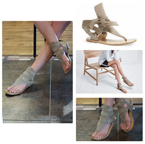 Rag & Bone Luxury Suede Сандалии (4 фото из 4)