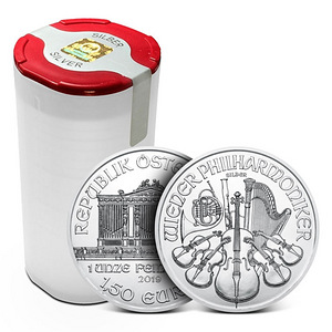 1oz Austria Philarmoniker Hõbemünt 20tk (tuub) / hõbe (1 foto / 1)