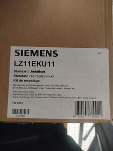 Siemensi õhuringluse standartkomplekt LZ11EKU11 (5 foto / 5)