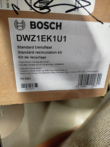 Õhupuhastus süsteem BOSCH DWZ1EK1U1 (2 foto / 2)
