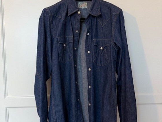 Mr. Freedom Dude Rancher 101 denim shirt suurus L