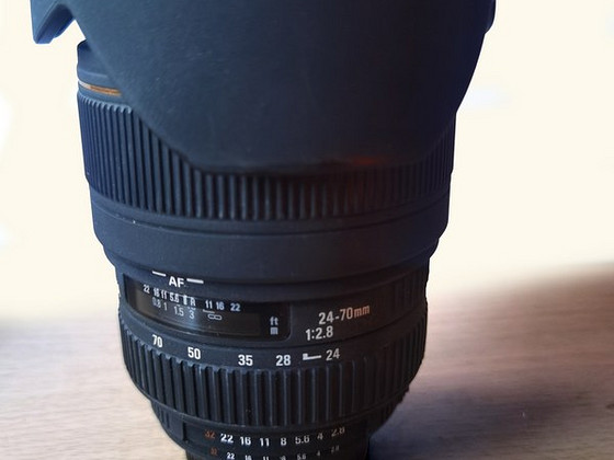 Sigma 24-70 2.8 mm Nikonile