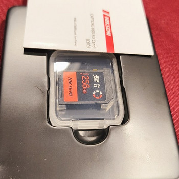 SD карта 256Gb V60 A2 (250R/180W). Новая, не использовалась