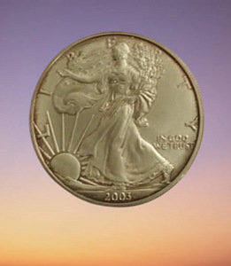 Investeerimismünt „American Silver Eagle“ 2003 (3 foto / 5)