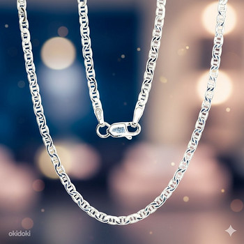 Sudraba ķēdīte Marina 2 mm , dimantu apstrādājums #2400088