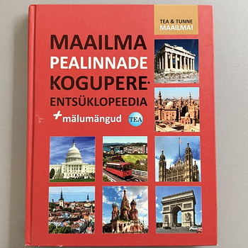 Maailma pealinnade kogupere entsüklopeedia + mälumängud