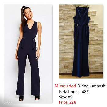 Missguided. Стильный и элегантный комбинезон XS- S