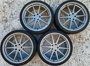 R20 Audi VW MB BMW Seat Skoda 5x112 rehvidega (6 фото из 10)