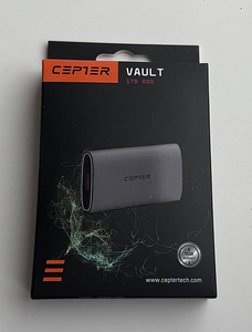 Cepter Vault 1 TB External SSD Storage , Black (1 фото из 2)