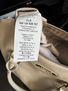 Versace nahkkott (5 foto / 7)