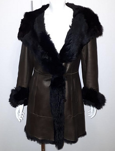 Натуральная дублёнка меринос тоскана Jaeger Le Coultre Итал (2 фото из 8)