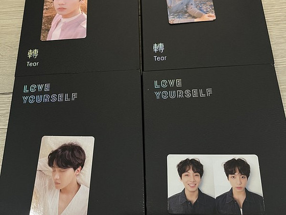 BTS Love Yourself ‘Tear’ albums