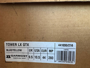 Garmont Tower LX GTX EU44 + karp/originaalsed sisetallad — tugevad (4 foto / 7)