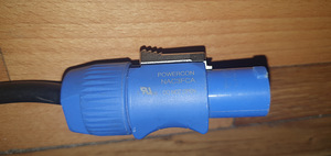 Силовой кабель CEE 7/7 - Powercon NAC3FCA 2.5 мм² 250В 20А 5м (3 фото из 3)