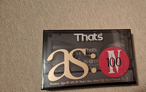 THATS AS METAL 1992,TDK SA-X 1979 (1 foto / 4)