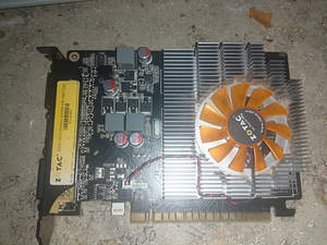 Töökorras videokaart zotac gt630 1gb uue termopastaga (1 foto / 3)