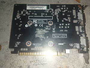 Töökorras videokaart zotac gt630 1gb uue termopastaga (2 foto / 3)