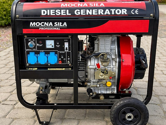 Generaator diiselmootoriga 6500w,küsi ka kolmefaasilisi