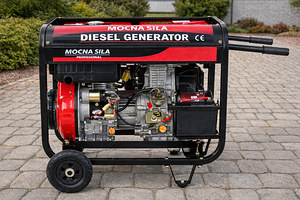 Generaator diiselmootoriga 6500w,küsi ka kolmefaasilisi (2 foto / 2)