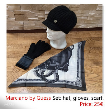 Marciano by Guess. Müts, kindad, sall. Komplekt