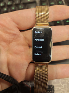 Huawei Band 7 Fitness Tracker (Gold/Pink) (2 foto / 3)