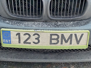 Aвтомобильный номер 123 BMV (1 фото из 1)