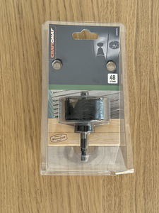 Kipsile ja puidule augusaag 1/4" 48 mm (3 foto / 4)