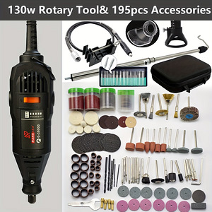 Dremel tüüpi multitööriist tarvikutega - 195 osa (1 foto / 6)