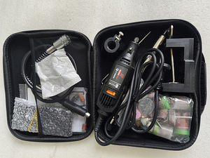 Dremel tüüpi multitööriist tarvikutega - 195 osa (6 foto / 6)