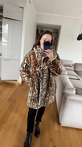 Tõeline leopard :) naturaalne lamba kasukas M (1 foto / 4)