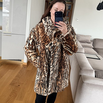 Tõeline leopard :) naturaalne lamba kasukas M