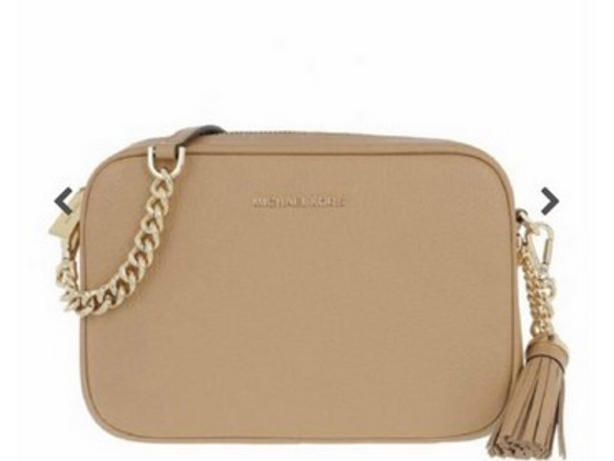 Новинка, MICHAEL KORS JET SET MEDIUM CAMERA BAG CAMEL
