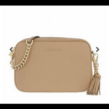 Новинка, MICHAEL KORS JET SET MEDIUM CAMERA BAG CAMEL