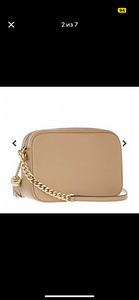 Uus, MICHAEL KORS JET SET MEDIUM CAMERA BAG CAMEL (2 foto / 7)