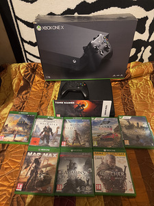 Xbox One X 1TB 4k +9 игр (1 фото из 1)